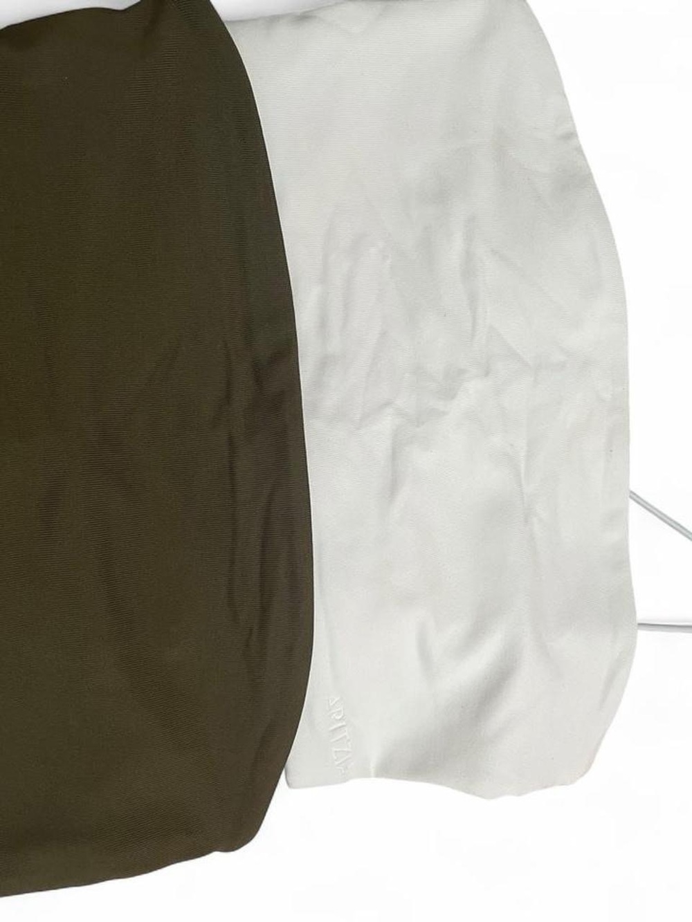 Aritzia Olive and White Tube Tops